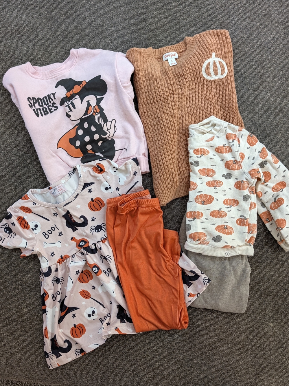 Toddler Girl 3T Fall Bundle - 6 pieces